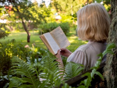 Fælleslæsning i naturen