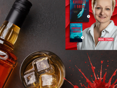 Whiskey, blodplet og forfatter. 